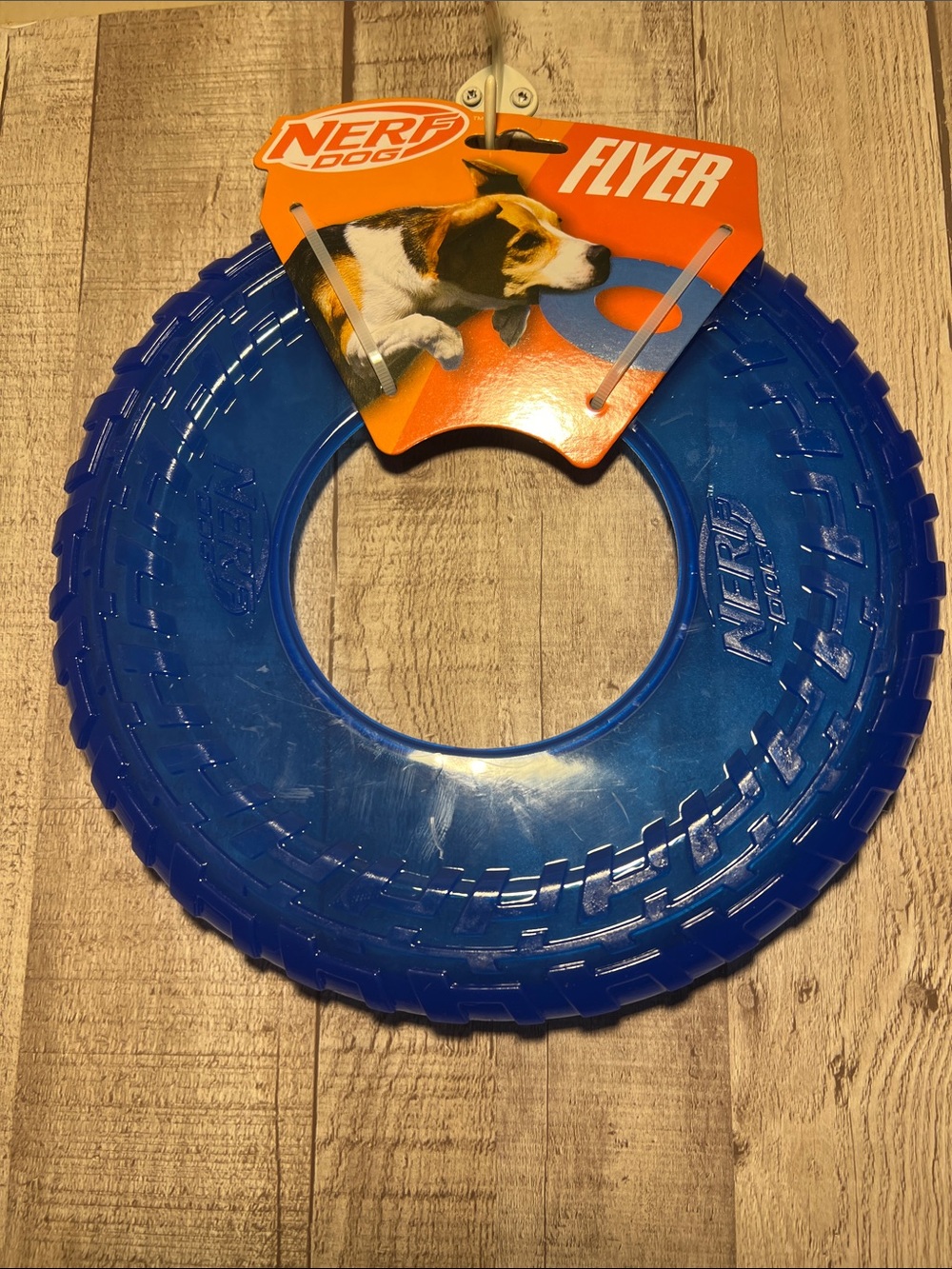 New With Tags NERF Dog Flyer Frisbee Toy